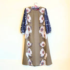 【OP-18-R】花柄×ドット