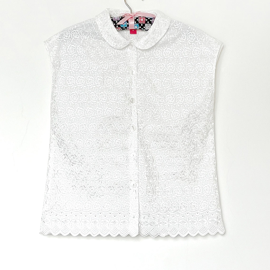 【B-13】レースホワイトブラウス