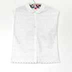 【B-13】レースホワイトブラウス