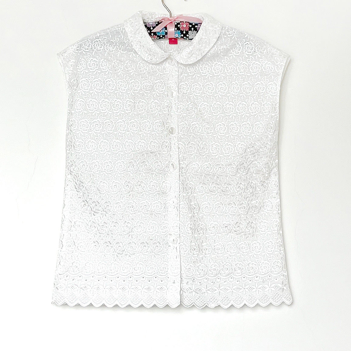【B-13】レースホワイトブラウス