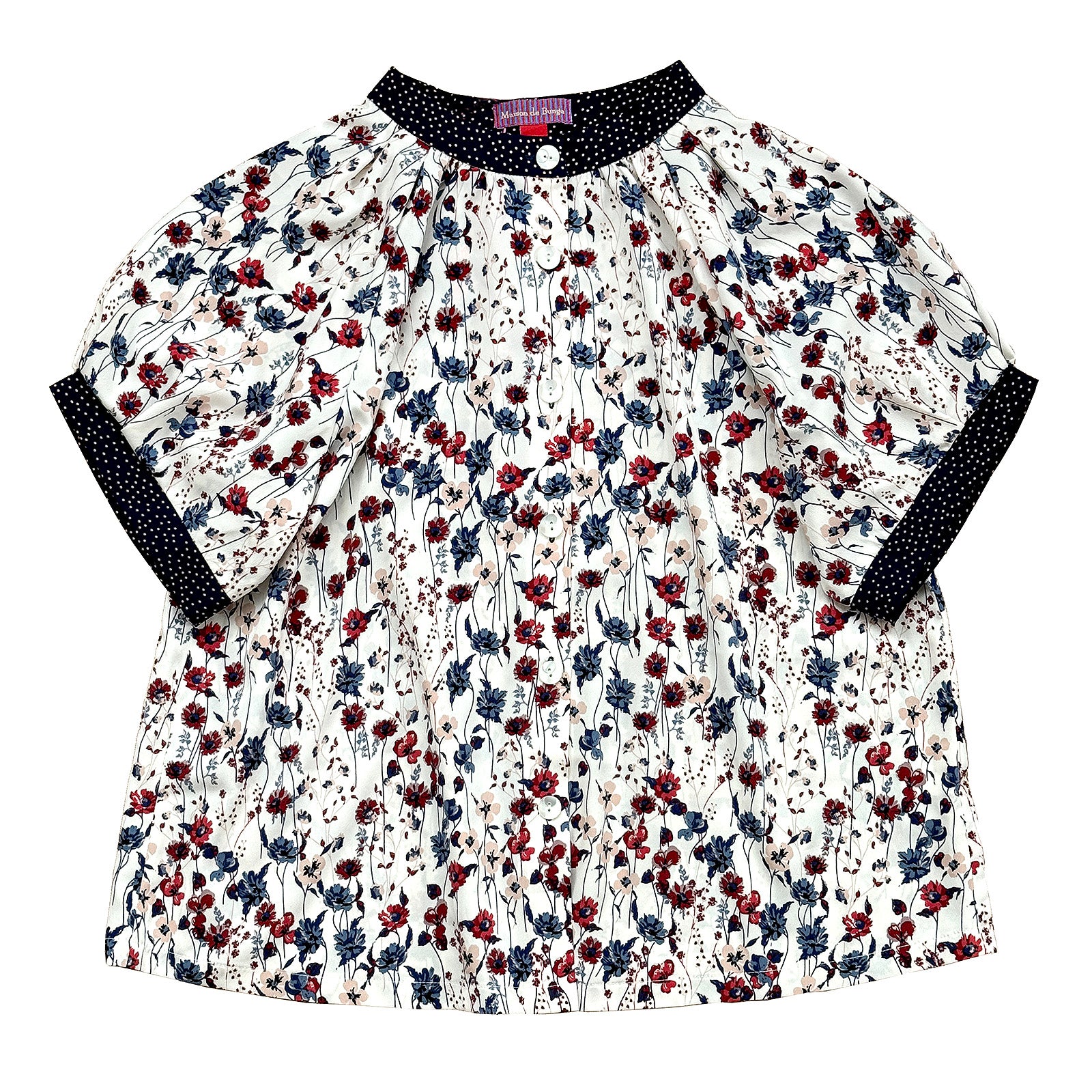 【B-2】ボタニカルブラウス