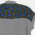 【B-21】ドット×ドットブラウス