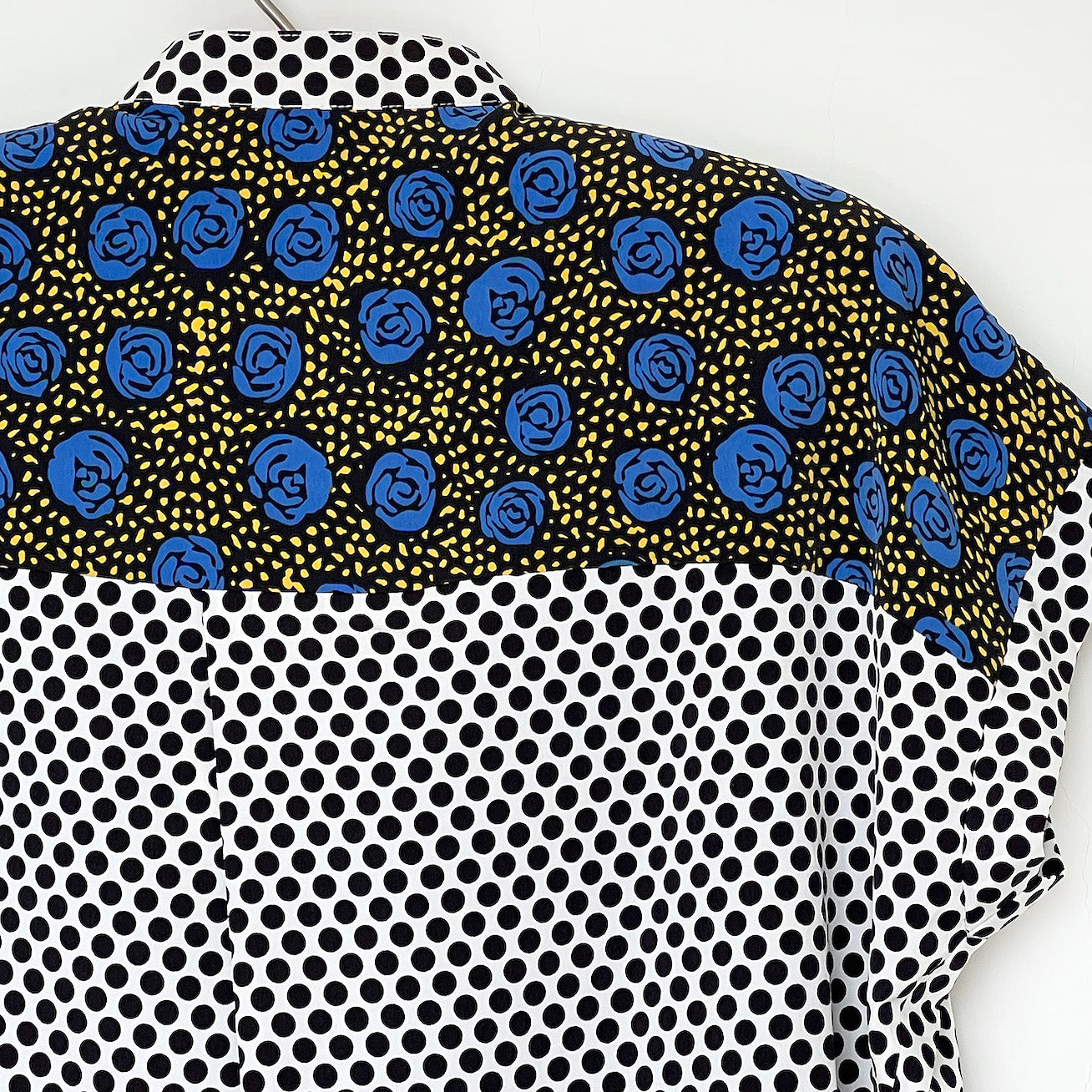 【B-21】ドット×ドットブラウス