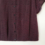 【B-3】ドット赤のブラウス