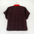 【B-3】ドット赤のブラウス