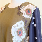 【OP-18-R】花柄×ドット