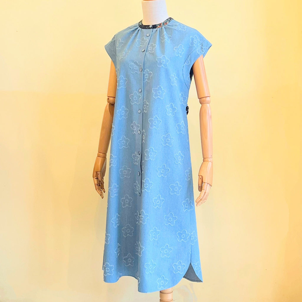 【OP-16-J】花柄デニム