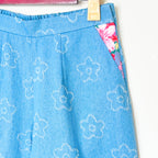 【P-4-J】フラワーデニム