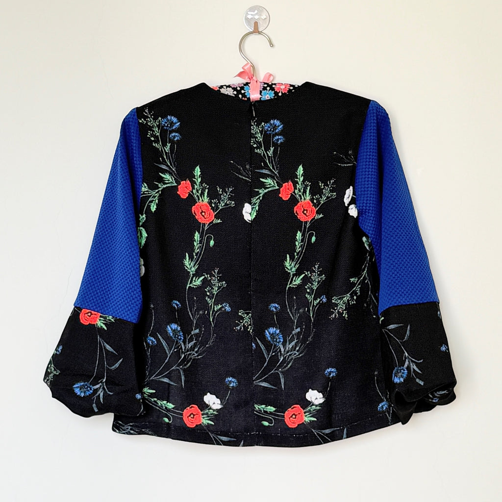 【B-20-B】ブラックフラワー