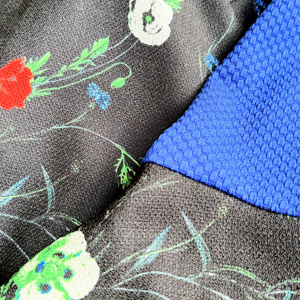 【B-20-B】ブラックフラワー