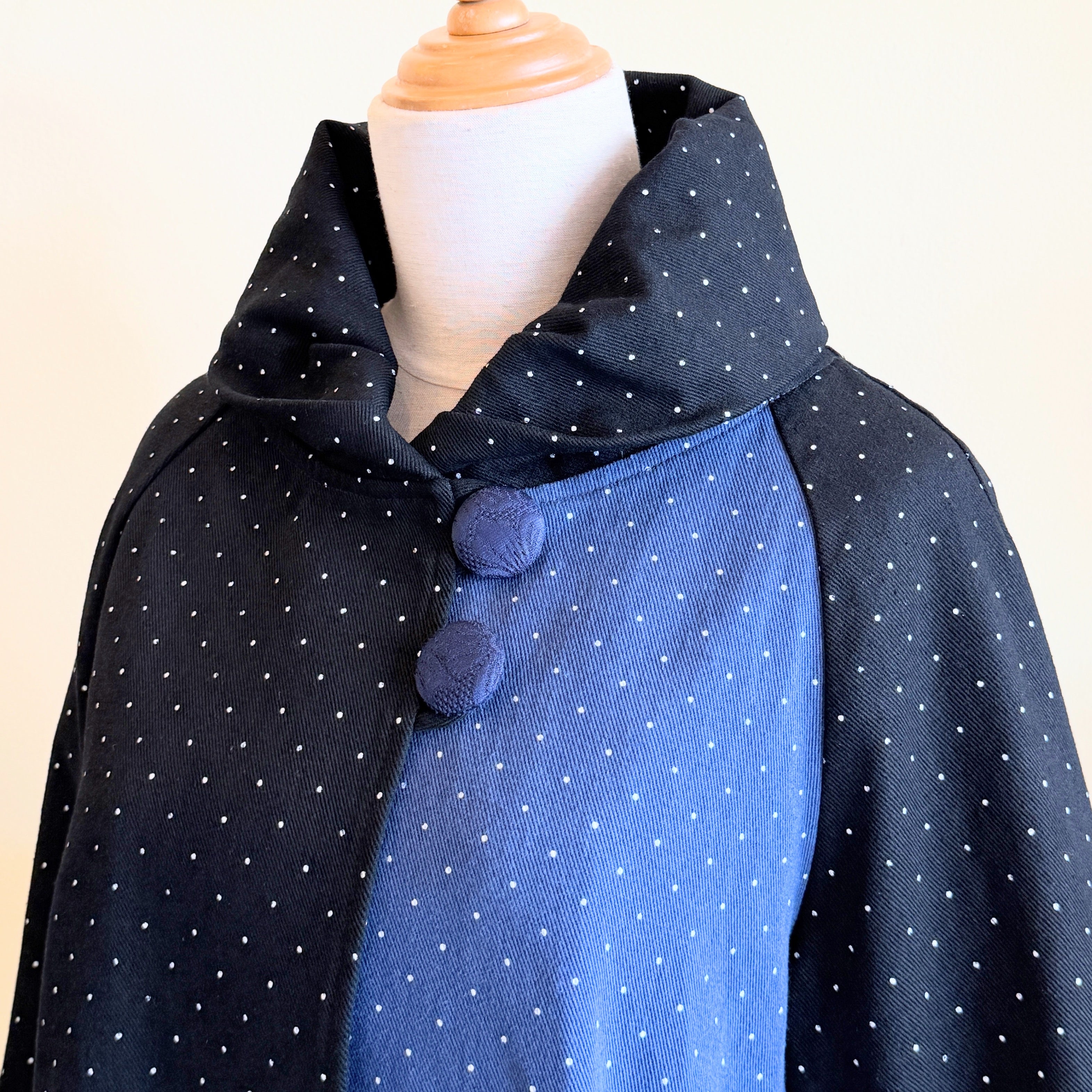 【JK-CL-J】ドットデニムジャケット