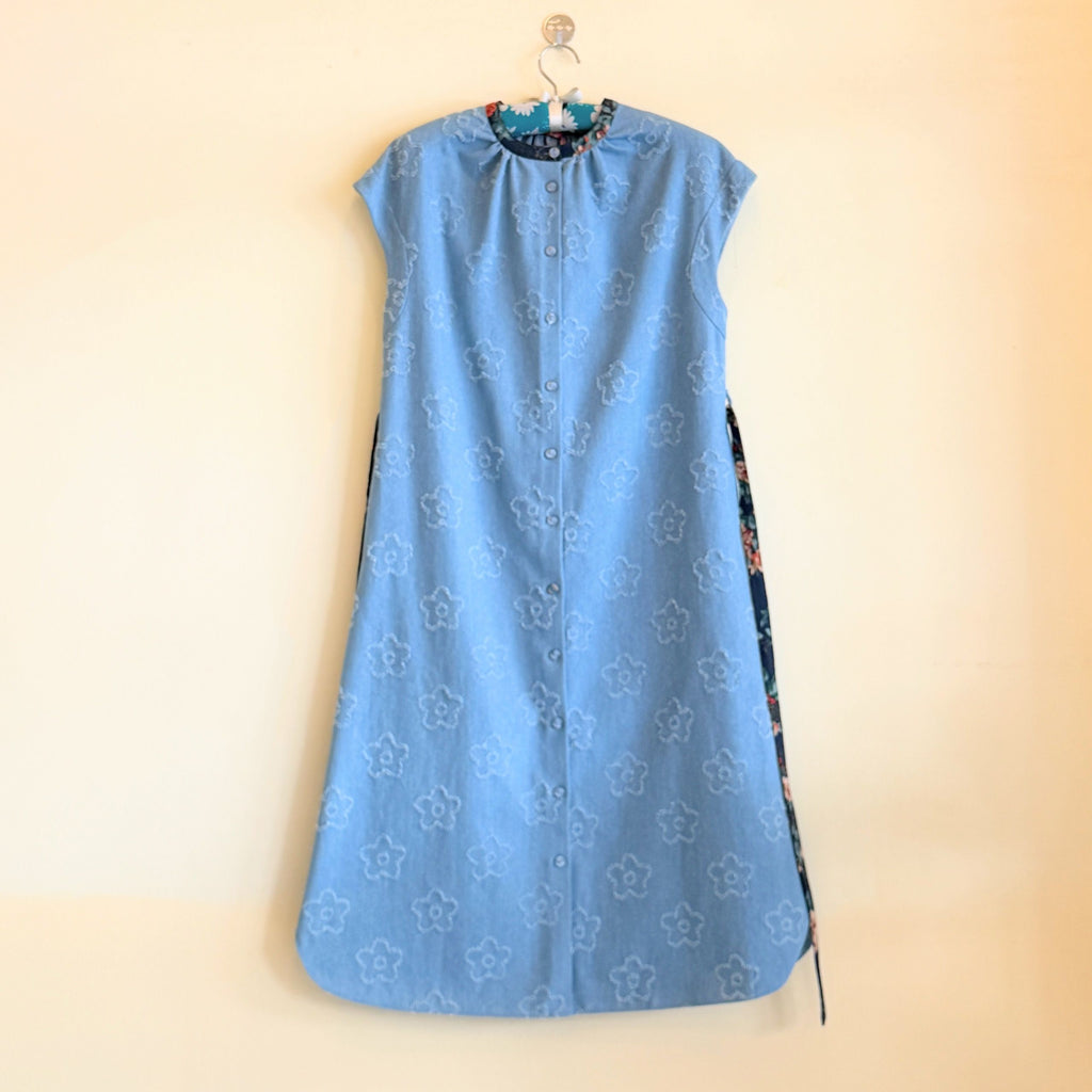 【OP-16-J】花柄デニム