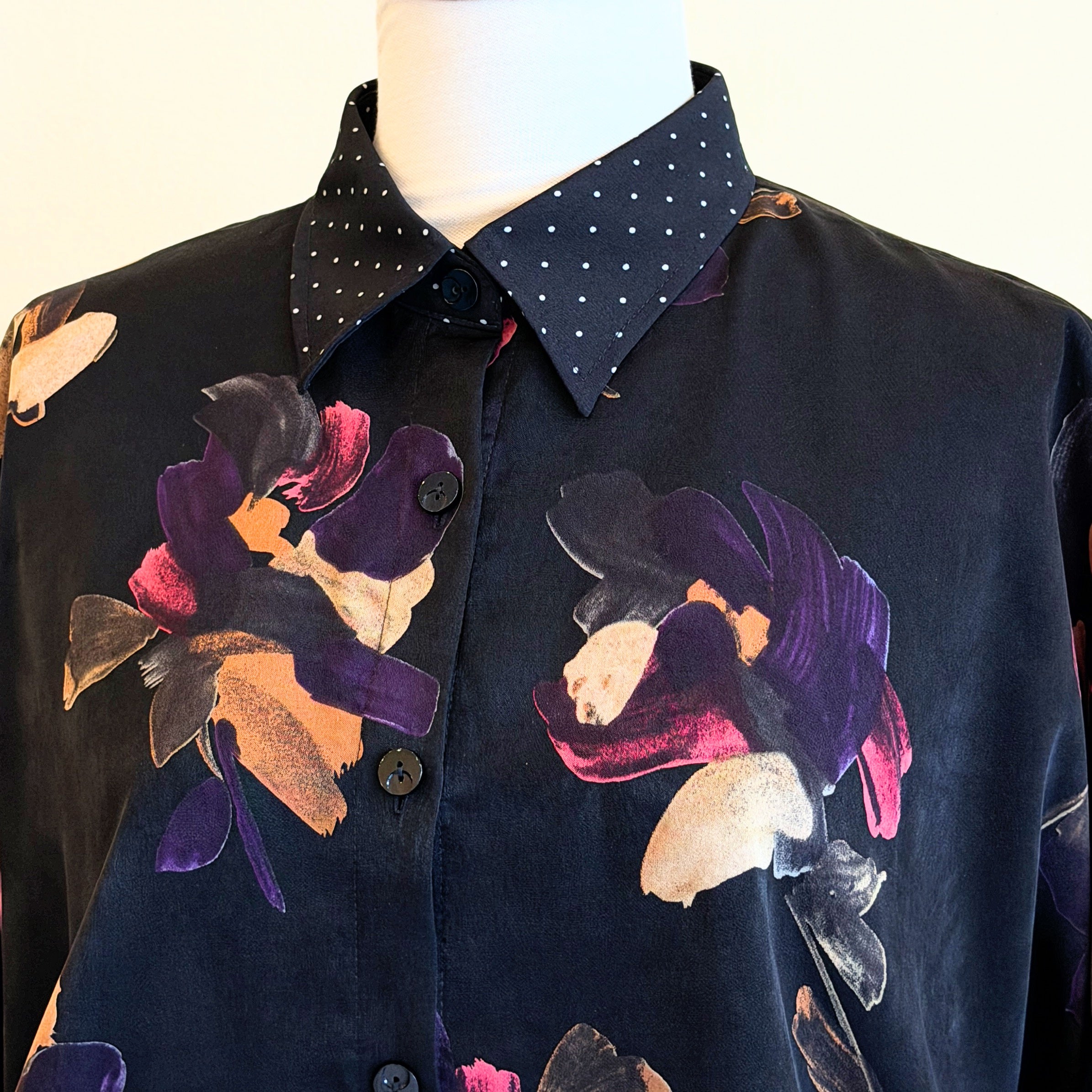 【B-3-D】ブラックフラワー