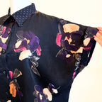 【B-3-D】ブラックフラワー