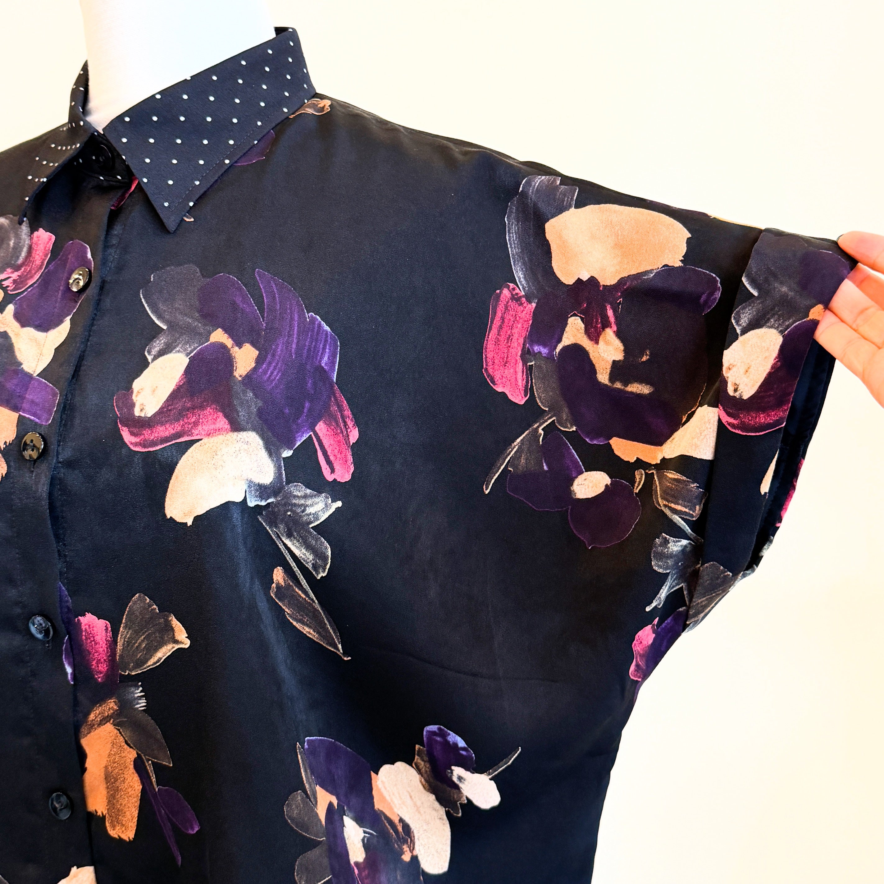 【B-3-D】ブラックフラワー