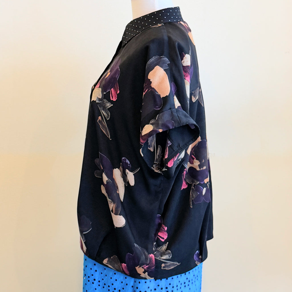 【B-3-D】ブラックフラワー