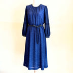 【OP-29-N】ネイビーシフォン