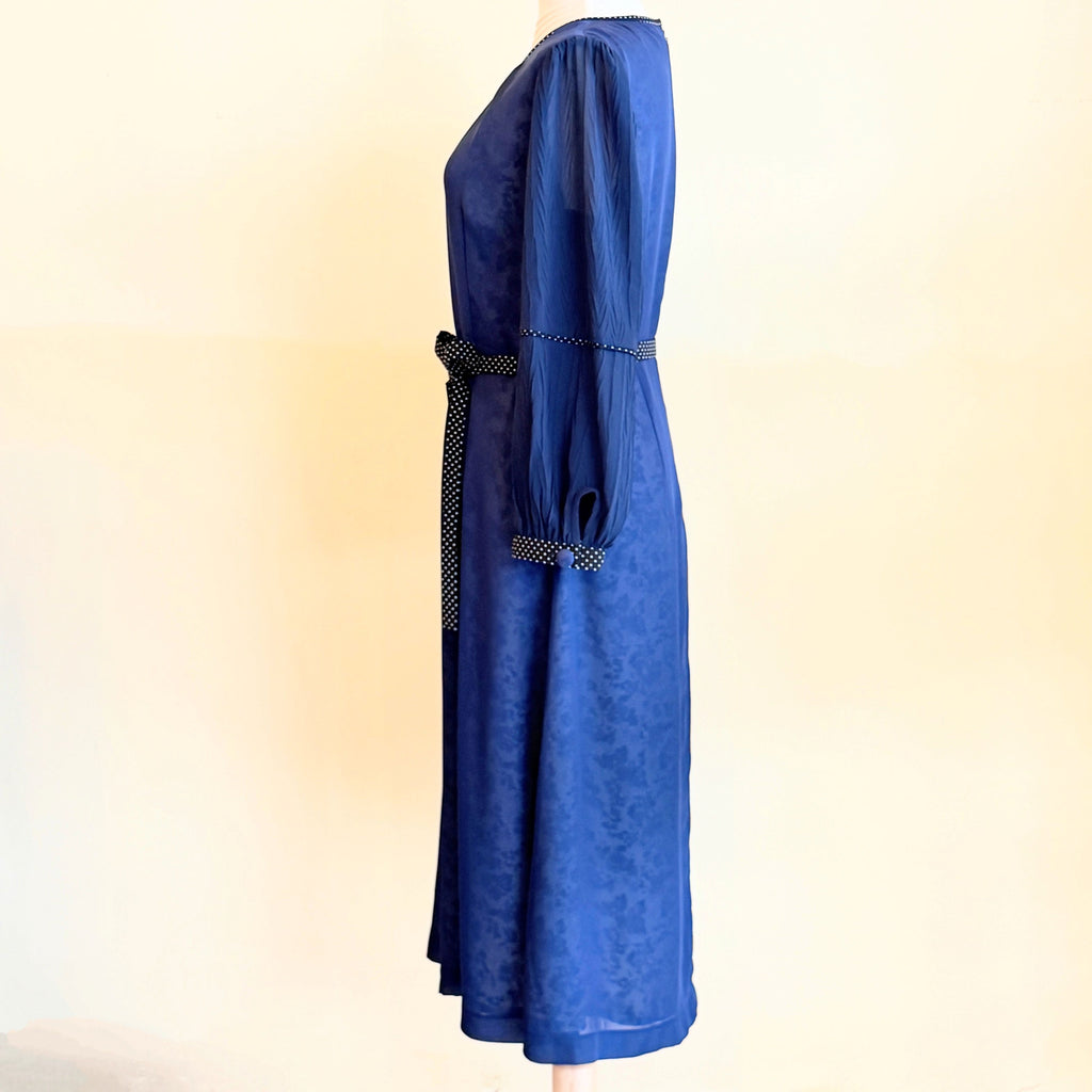 【OP-29-N】ネイビーシフォン