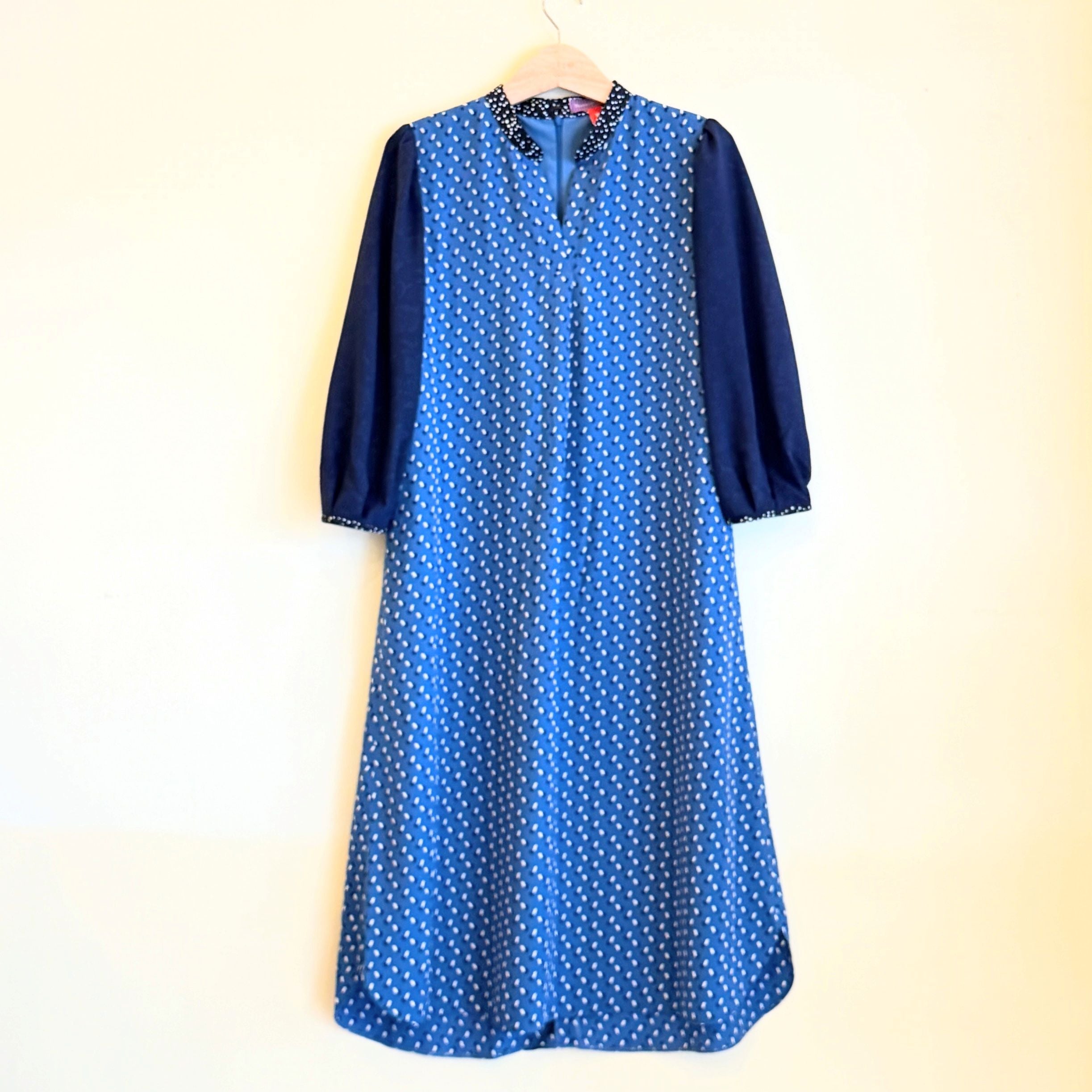 【OP-9-N】幾何学ブルー