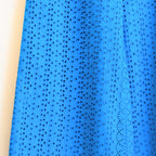 【P-4-Y】ブルーレースコットン