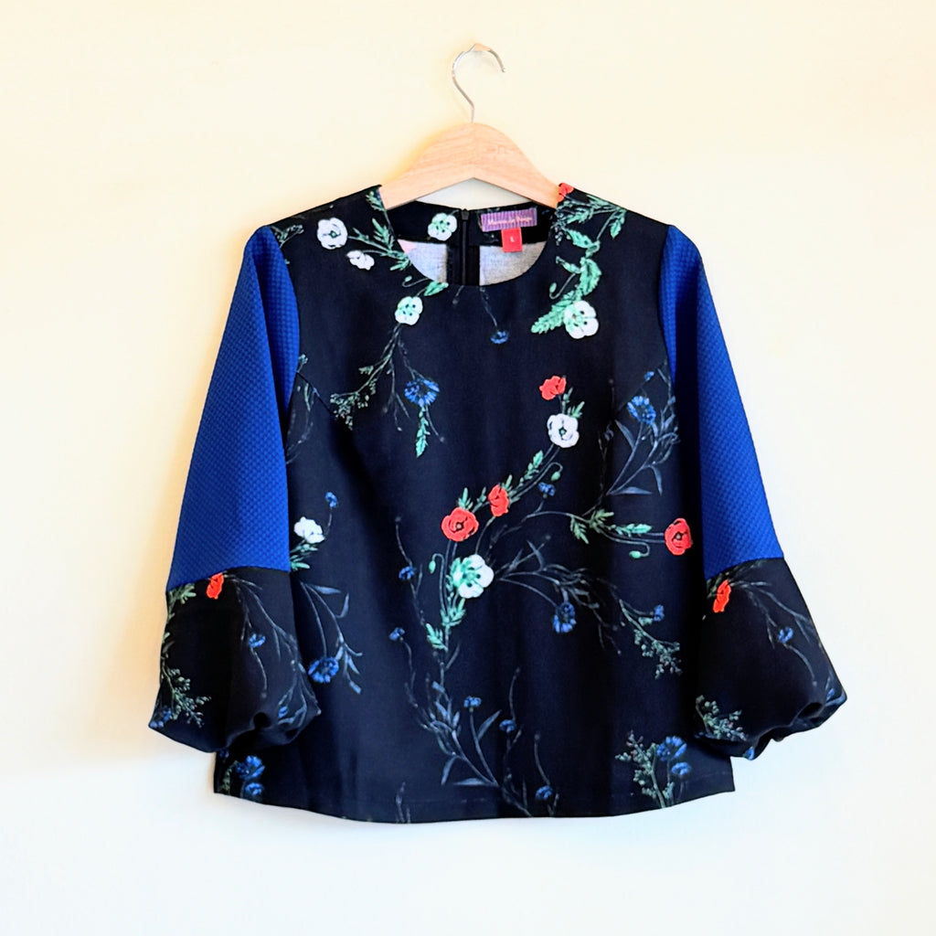 【B-20-B】ブラックフラワー