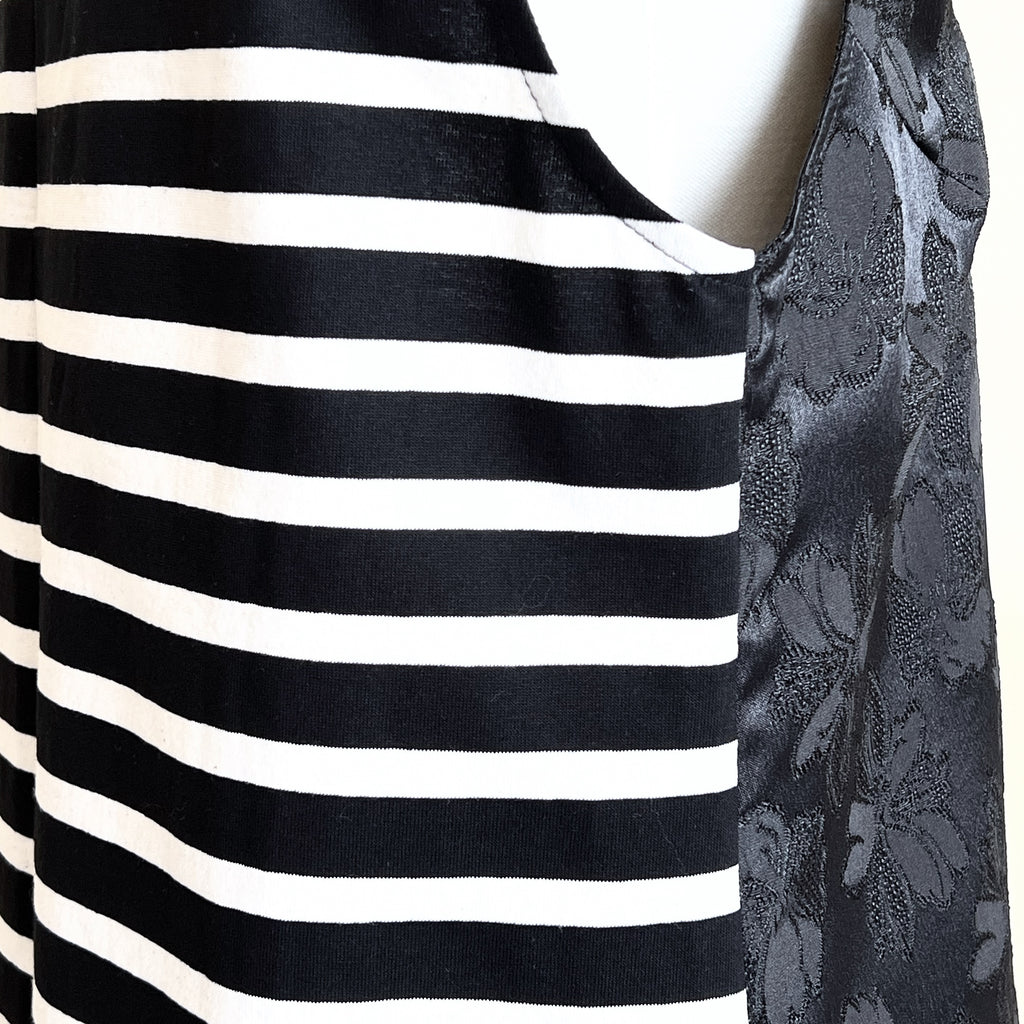 【B-8NS】フラワー×ストライプ