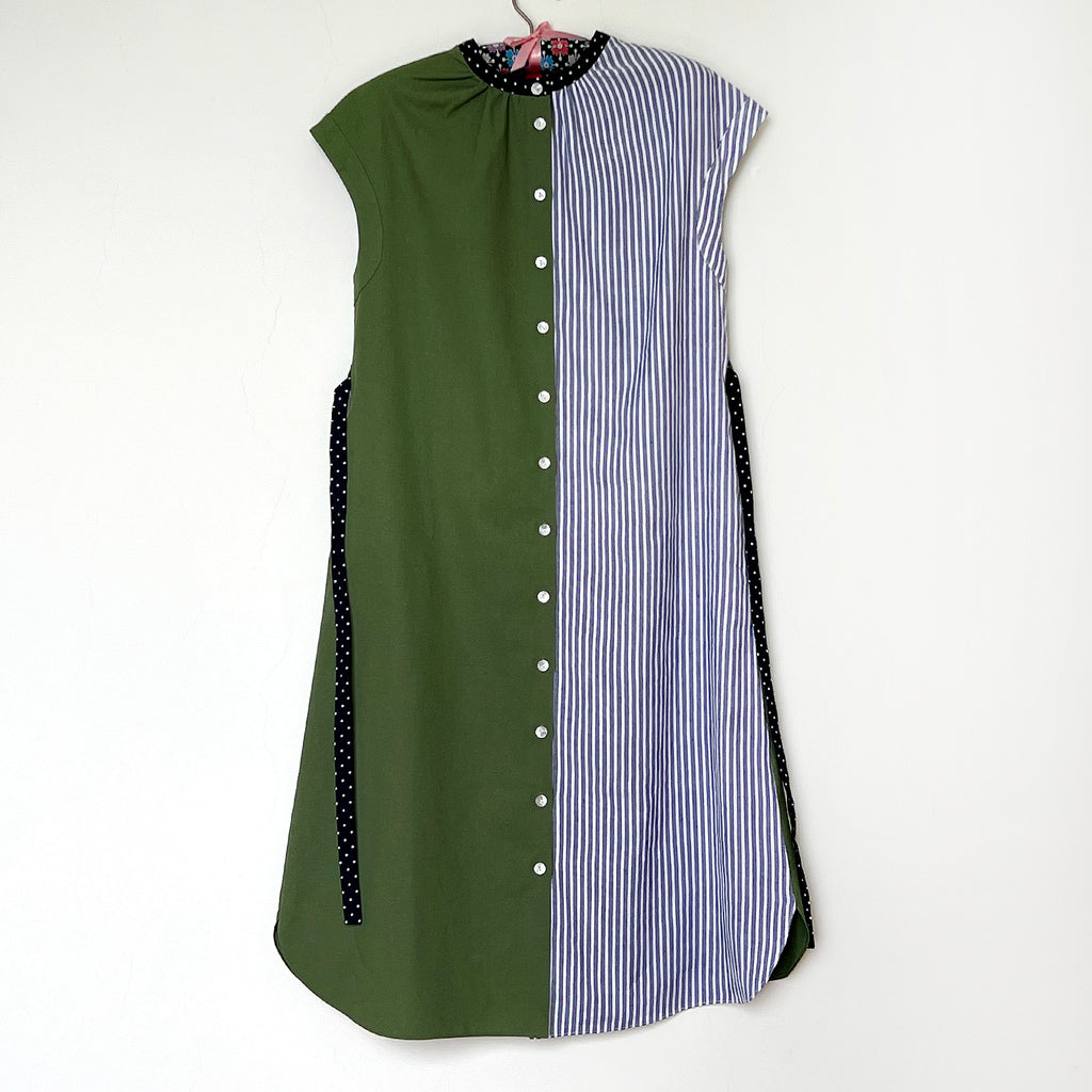 【OP-16】グリーン×ストライプ