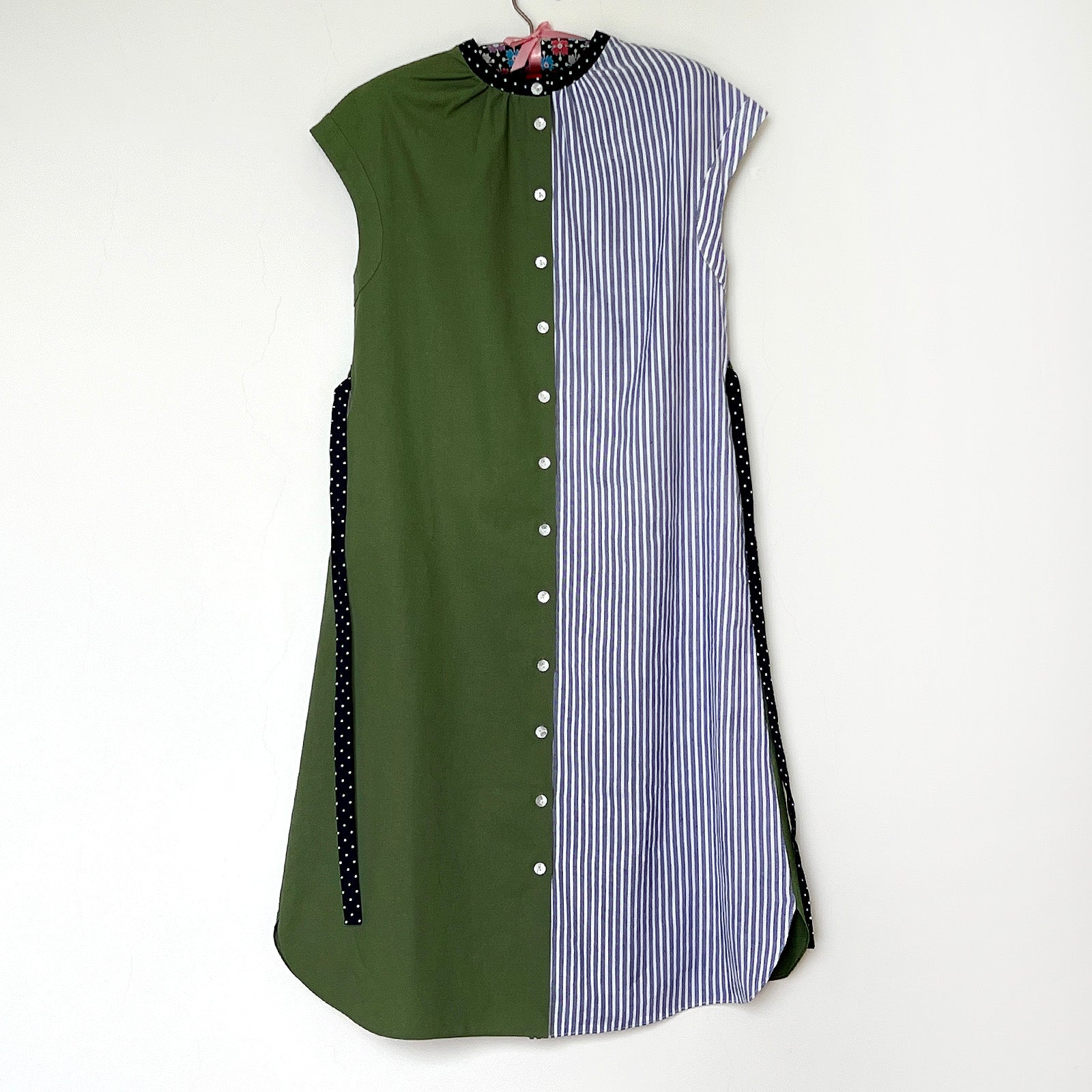 【OP-16】グリーン×ストライプ