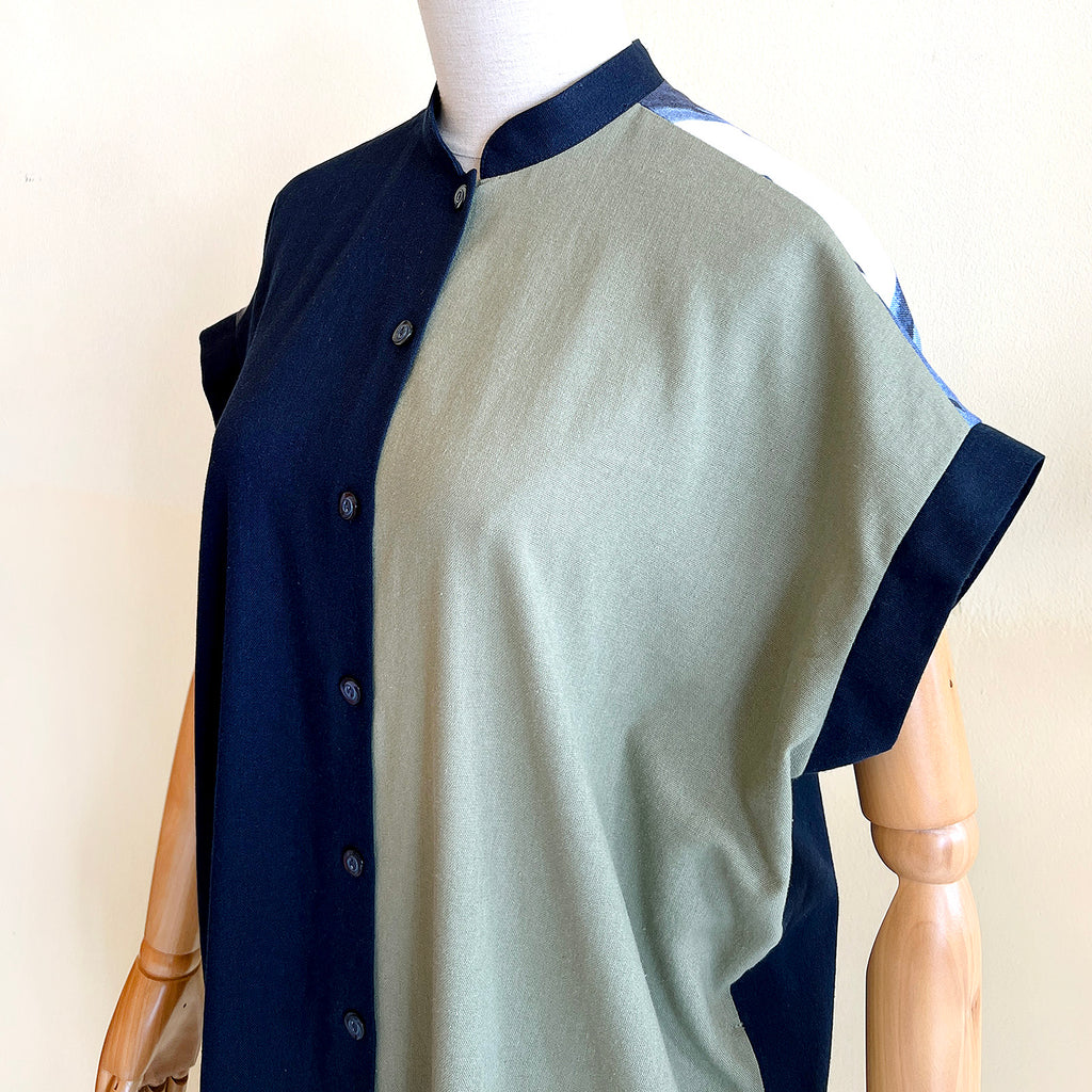 【OP-21】ネイビー×カーキ